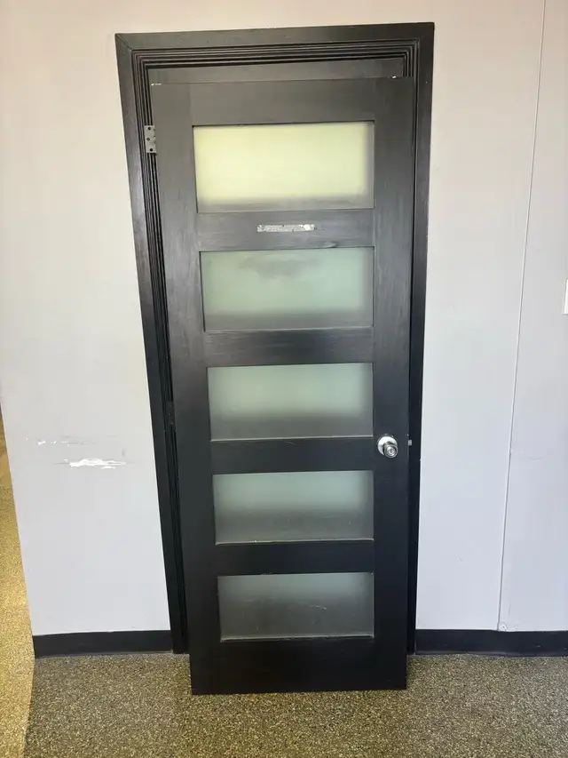 Porte intérieur vitres givrées ou dépolies in Windows, Doors & Trim in City of Montréal - Image 2