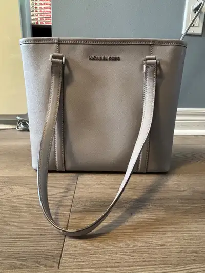 Michael Kors leather tote bag, View more