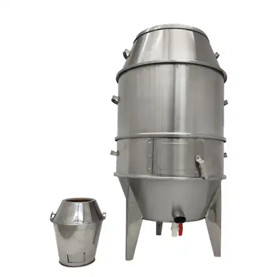 410SS Charcoal Roast Duck Oven Barbecue Roaster Grilled 220094, View more