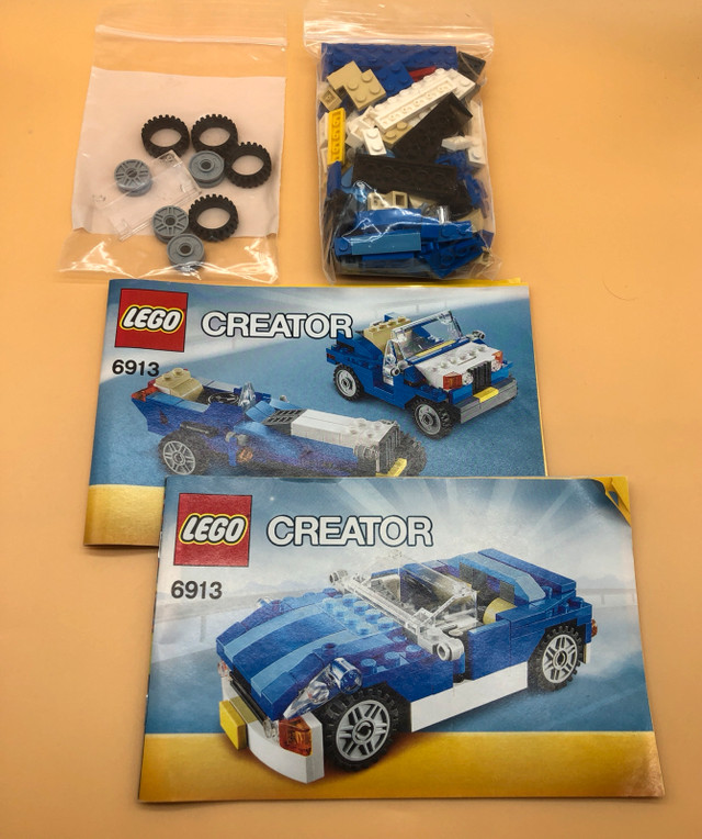 Lego Creator 3in 1 Blue Roadster in Toys & Games in Mississauga / Peel Region - Image 3