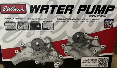 I'm offering a new Edelbrock 8853 Victor Series Mechanical Water Pump for a Big Block Chevy. This wa...