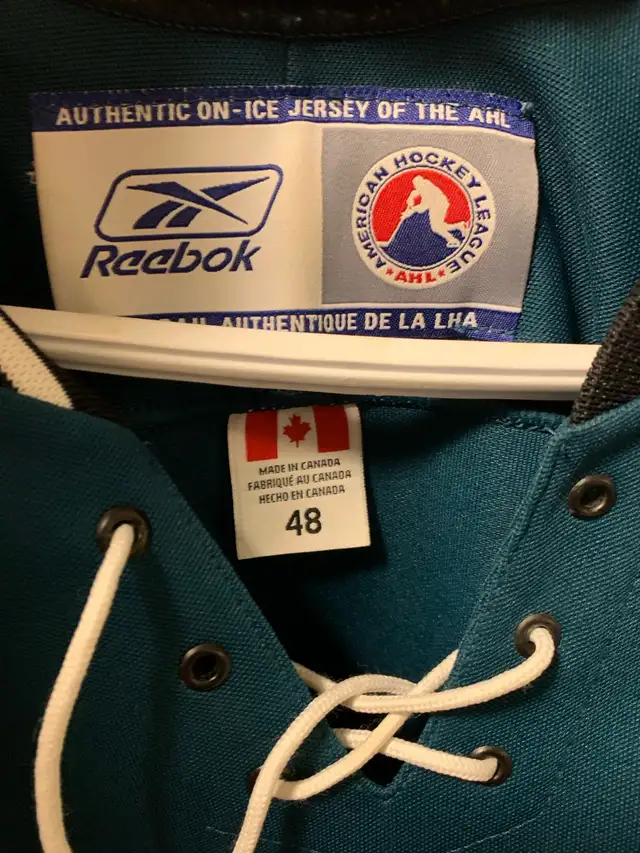 Vintage Reebok Manitoba Moose Jersey in Hockey in Burnaby/New Westminster - Image 5
