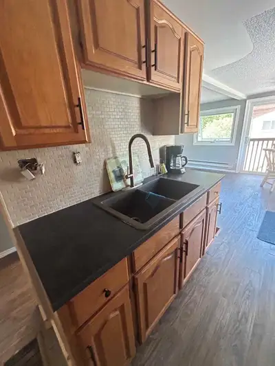 2 bedroom waterfront apartment Central gas heat On-site parking Utilities extra To avoid disappointm...