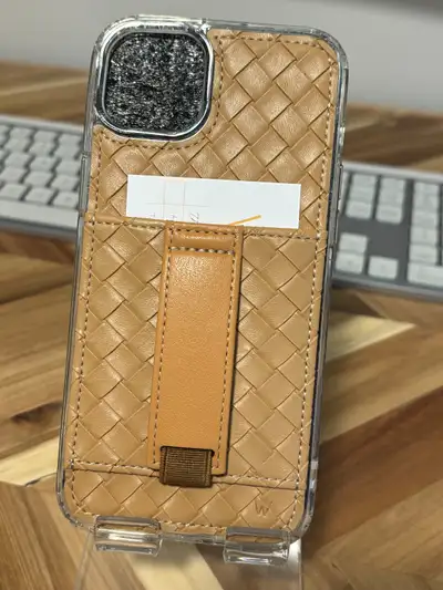 Walli Case for iPhone 15 Plus - Sandstone Weave - BRAND NEW, View more