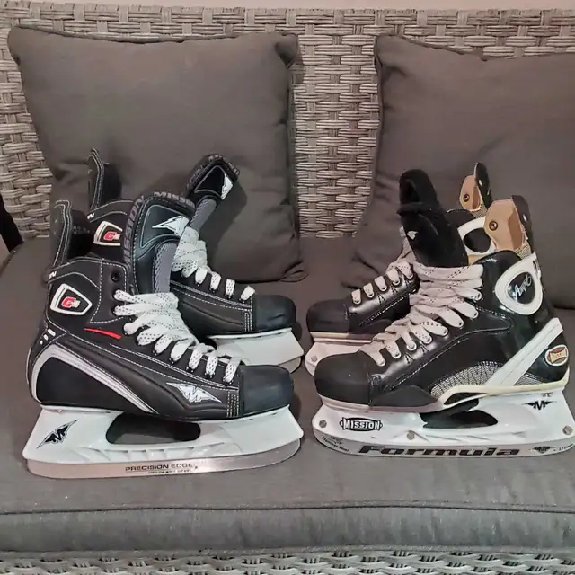 New  size 8.5 MISSION Skates  $175 Each set in Hockey in Barrie - Image 11