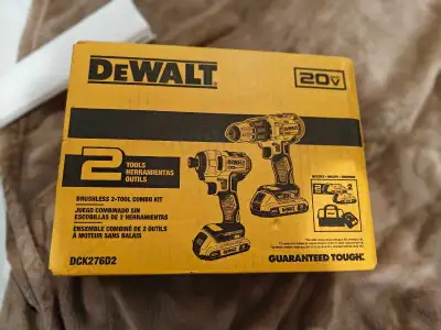 DEWALT DCK276D2 20V Max Brushless 2-Tool Combo Kit, View more