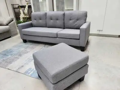 3 seater sofa fabric and leather , View more