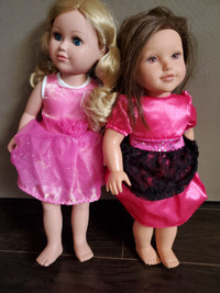 K50 dolls, My Life American Girl and Adelaide, child toys, girl