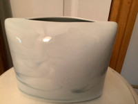 Exquisite Vtg Rosenthal Queensbury Marble Pillow Vase