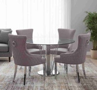 Round Dining Table With 4chairs Free delivery  Mississauga / Peel Region Toronto (GTA) Preview
