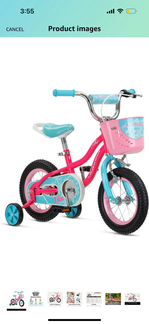 Schwinn Toddler Girls bike 100$ 12inch in Kids in Oshawa / Durham Region - Image 2