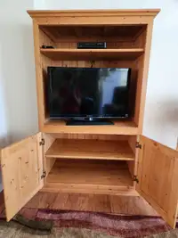 TV Stand with storage cupboard