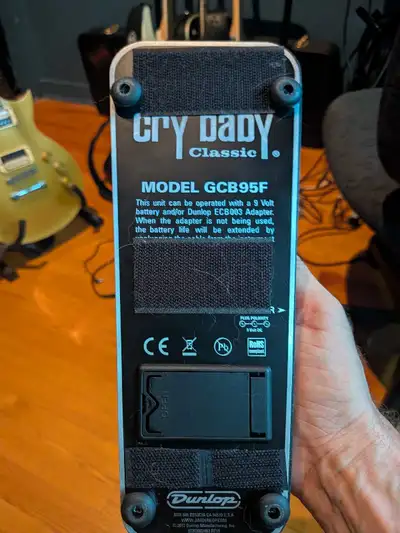 Dunlop cry baby GCB95F avec faisel inducter, View more