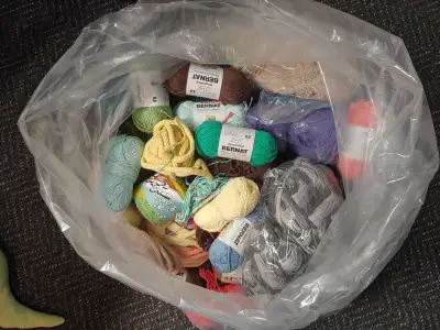 12 LB Bulk Lot of Cotton Yarn, View more