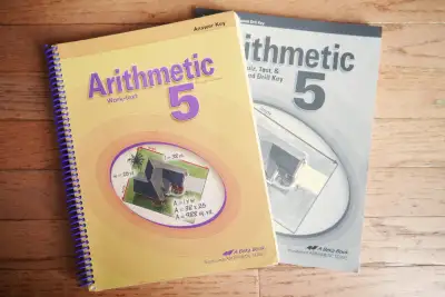 4th edition (current) grade 5 math teacher set. Set includes -Work Text Answer Key -Test and Speed D...