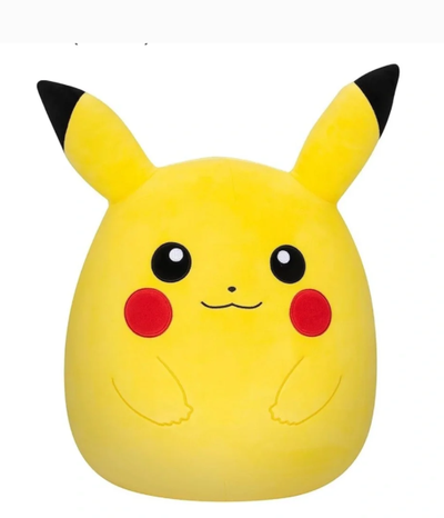 Giant Squishmallow‎ Pikachu Plush -Official Pokemon 24 in Very good condition, non smoking home - ne...