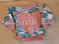 Children Hand Made Sweater