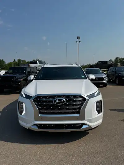 2020 HYUNDAI PALISADE ULTIMATE 7 SEATER AWD STOCK P-2064 LEATHER HEATED AND COLLED FRONT AND SECOND...