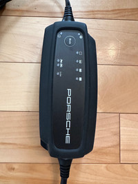 Porsche Pro Battery Trickle Charger Cigarette Plug In Like New