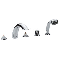 GROHE TALIA BATHTUB FAUCET WITH HANDSHOWER Model: 25597000