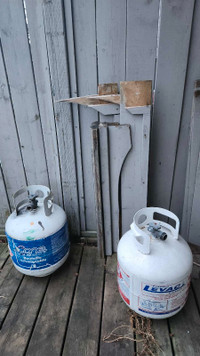 Free empty propane containers 