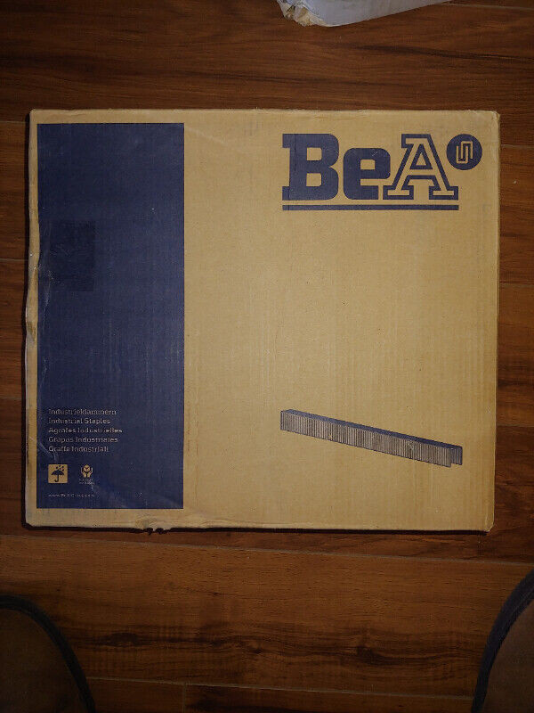 BeA 5/8" steel industrial staples. New in box. in Hardware, Nails & Screws in City of Halifax