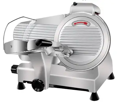 Zomagas 10" semi-automatic meat slicer, View more