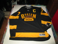 BOSTON BRUINS CAPTAINS C PATCH FOR 1981-1995 BLACK JERSEY RAY BOURQUE 