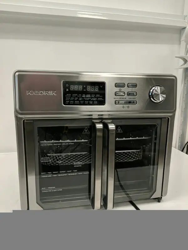 KALORIK DIGITAL MAXX EXTRA LARGE 9-IN-1 AIR FRYER OVEN in Toasters & Toaster Ovens in Markham / York Region - Image 6