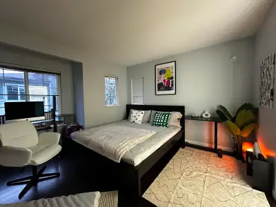 SUITE KINGBED ROOM IN NEW WEST. AVAIL. FROM JUN 1ST, 2026 HOUSE AT 1010 EWEN AVENUE, CENTER OF NEW W...