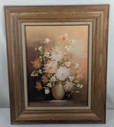 Frame measures approx. 22.5" x 19" Insert measures approx. 15.5" x 11.5" Shipping available for extr...