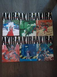 Akira Full Manga 1-6 English volumes 