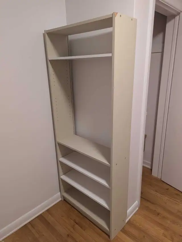 off-white bookshelf 30*70*10 in Bookcases & Shelving Units in Ottawa - Image 3