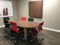 CONFERENCE TABLE & CHAIRS
