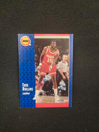1991 Fleer Tree Rollins Center Houston Rockets Card #291