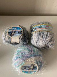 Lot of 3 yarn for knitting and crochet