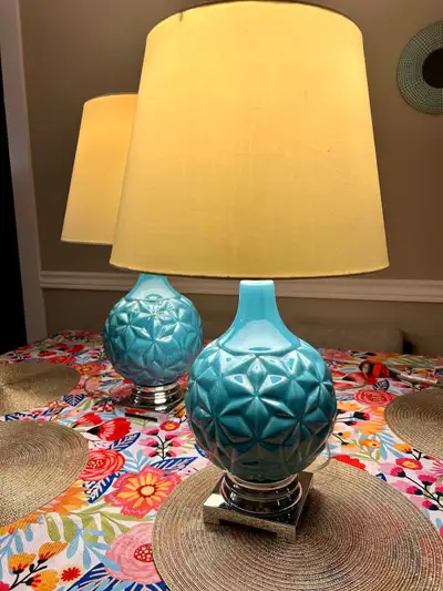 2-Piece Ceramic Bedside Table Lamp, View more