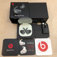 Beats Fit Pro Wireless Earbuds Noise Cancelling Headphones Gray