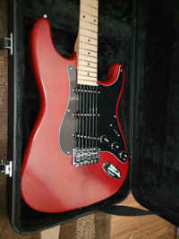 Custom Alder Heritage Cherry translucent SSS AlNico V Strat.