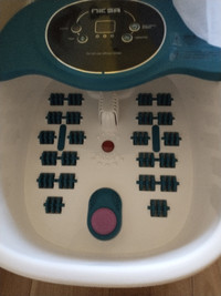NEW Foot spa Bath massager Bubbles and Vibration Massage & Jet