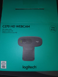 Logitech webcam - new