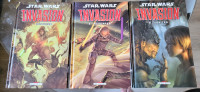 Bandes dessinées star wars Invasion #1,2,3 édition Delcourt