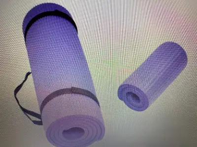Exercise/Fitness/Yoga MAT with Knee Pad : NEW : Never Used, View more