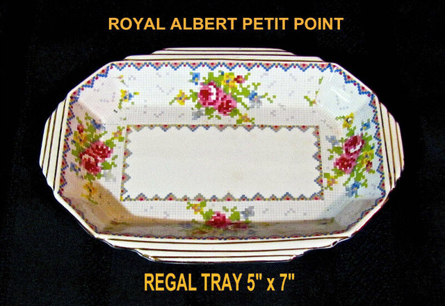 ROYAL ALBERT CHINA - PETIT POINT dans Art et objets de collection  à Moncton - Image 4