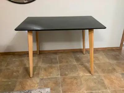 Black Table $50 o.b.o, View more