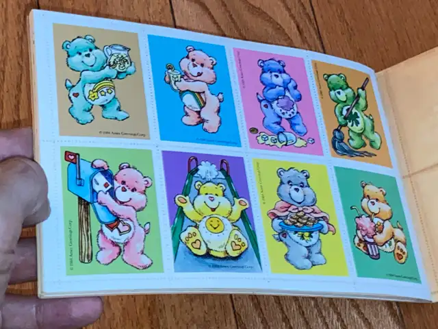 1984 Care Bears Sticker Book Caring & Sharing Pizza Hut Vintage in Children & Young Adult in St. Catharines - Image 9