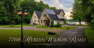 *** CLICK THE MULTIMEDIA LINK FOR A FULL VIDEO TOUR! *** Turnkey 4.87-acre waterfront oasis on the h...