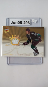 SERGEI FEDOROV Anaheim Mighty Ducks 2005 CCM Throwback Away NHL Hockey Jersey