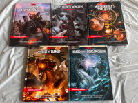 Assorted TTRPG Books and Other Guide Books