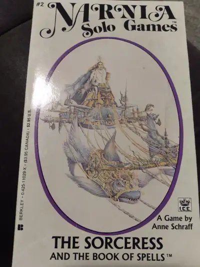 Narnia Solo Games: The Sorceress and the Book of Spells by Anne, View more